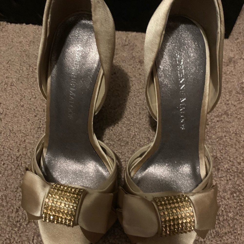 Gold High Heels